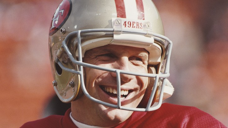 49ers QB Joe Montana