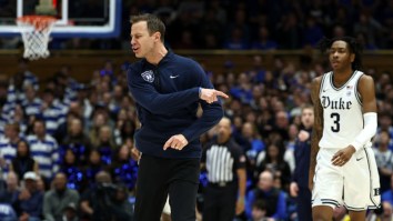 Butthurt College Basketball Referee Ejects Duke Student For Using Profanity During Jon Scheyer’s Angry Tirade