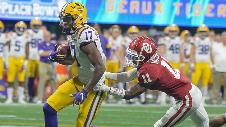 LSU vs. Oklahoma in College Football Playoff