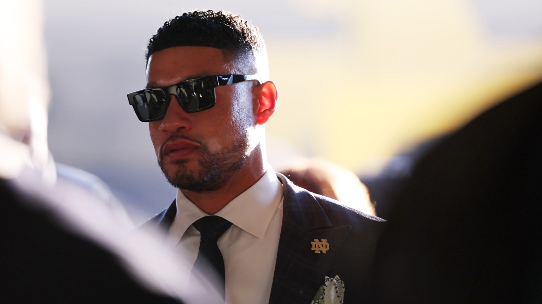 Marcus Freeman Hair Fade