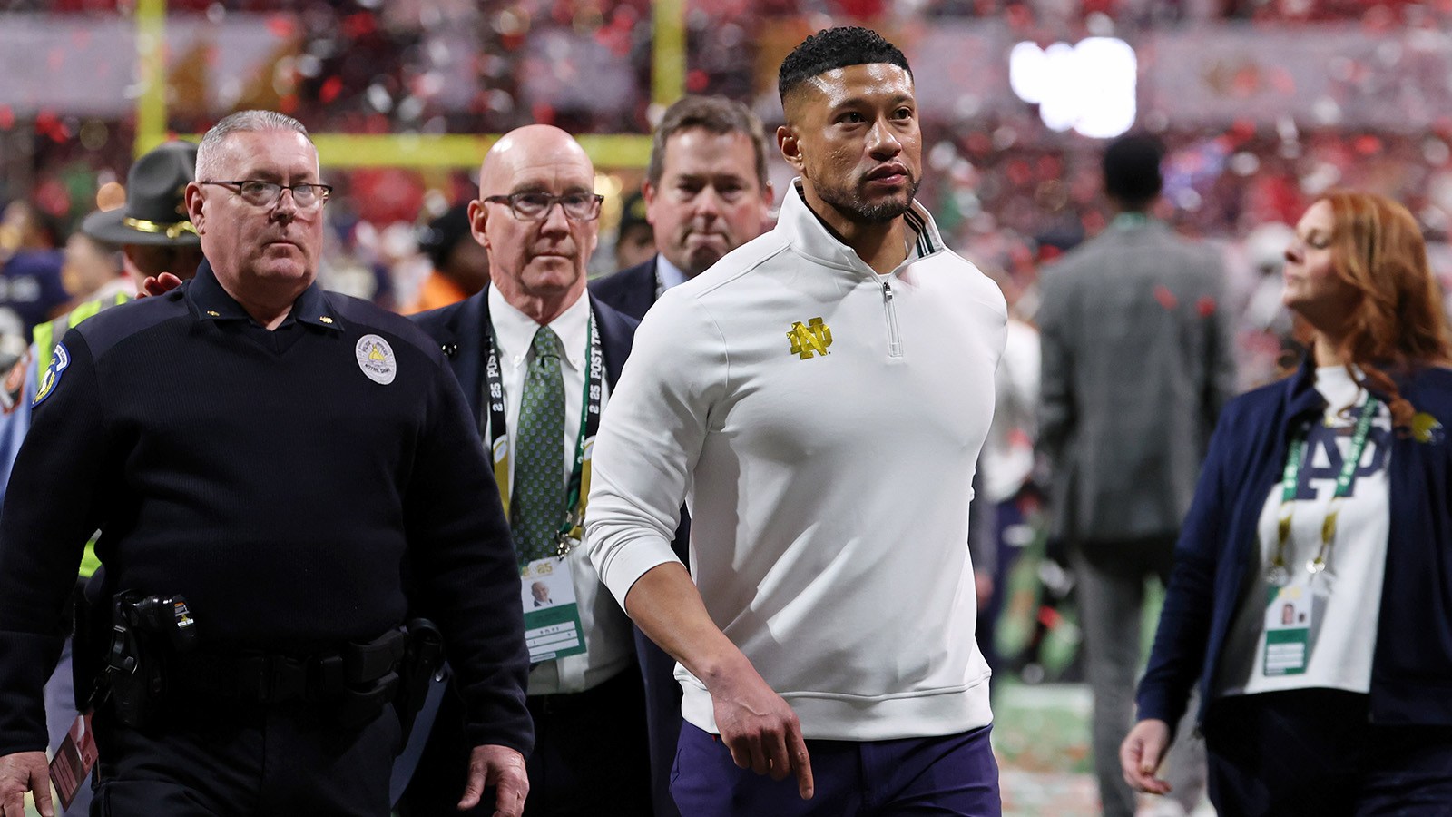Marcus Freeman Begins Villain Arc After Watching OSU Celebrate