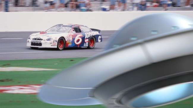 mark martin nascar ufo