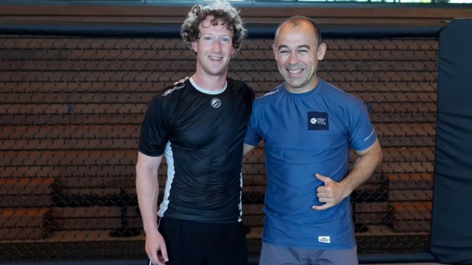 Mark Zuckerberg trains with master grappler Marcelo Garcia