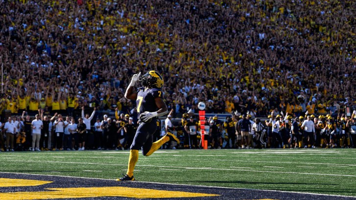 Michigan football game