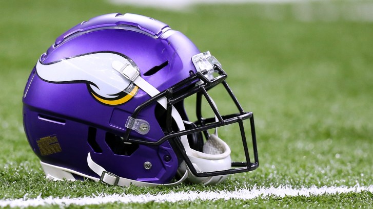 Minnesota Vikings helmet