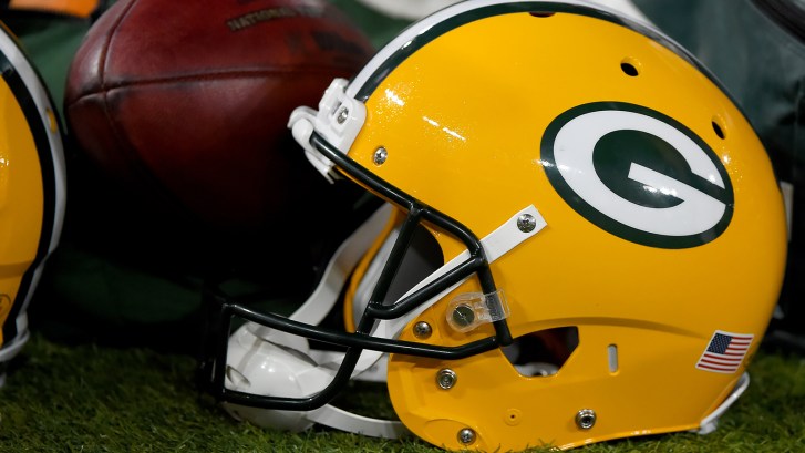 Packers helmet