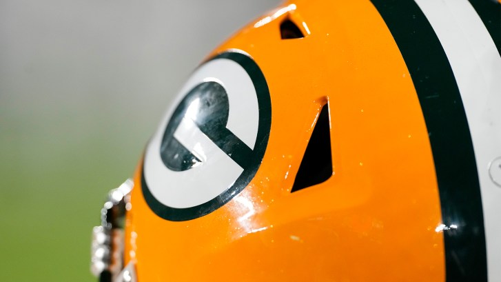 Packers helmet