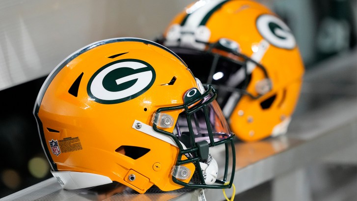 Packers helmets