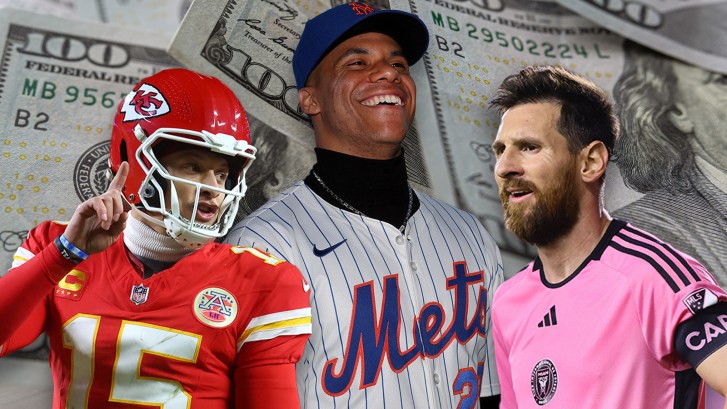 Patrick Mahomes Juan Soto and Messi over money