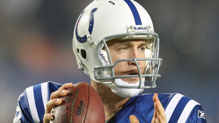 Colts QB Peyton Manning