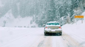 A Wild Utah Avalanche Caught On Camera At Cottonwood Canyon Swallows A Car (Video)