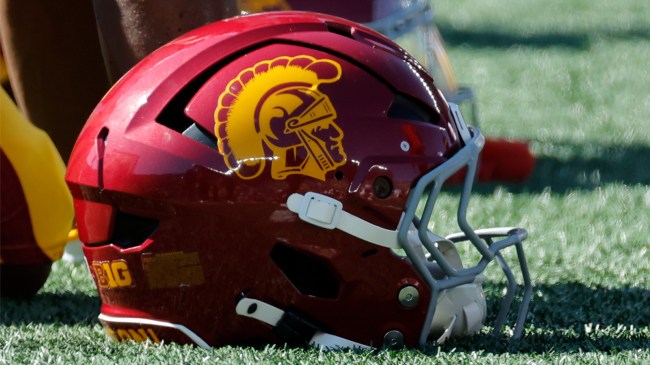 USC football helmet