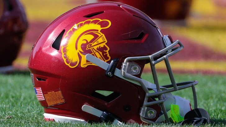 USC football helmet