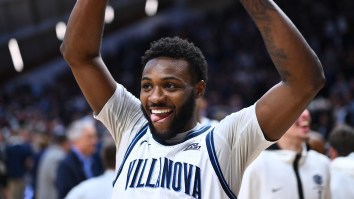 Villanova Basketball Player Ejected After Whiffing On Vicious Open-Hand Punch During Heated Altercation