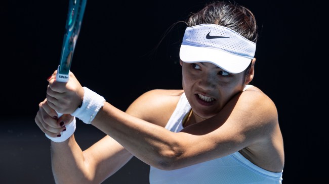 Tennis player Emma Raducanu