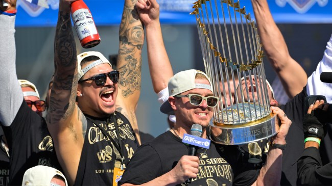 Los Angeles Dodgers celebrate World Series Championship