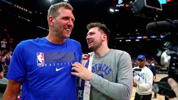 Dirk Nowitzki Explains Decision To Attend Luka Doncic’s Lakers Debut, Sends Message To Mavs Organization