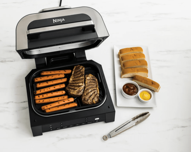 Ninja® Foodi® Smart XL 6-in-1 Indoor Grill & Air Fryer with Built in Thermometer