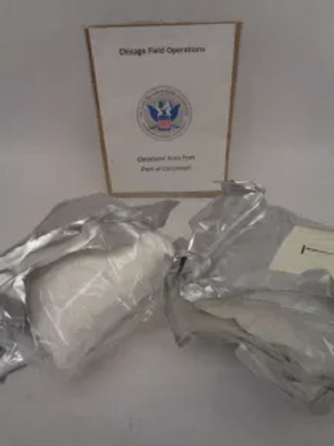 Tianeptine seized by Cincinnati CBP gas station heroin