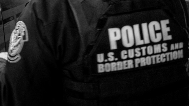 US Customs and Border Protection officer