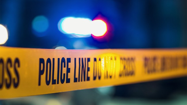 Yellow Tape Showing Text Police Line Do Not Cross