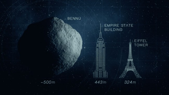 asteroid Bennu nasa