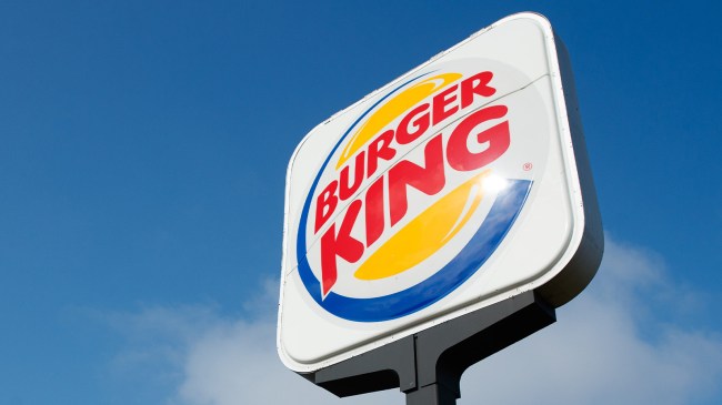 Burger King sign