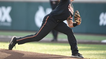 Campbell Camels Pitcher Antagonizes Opposing Dugout After Slamming Door Shut On Ranked Rival