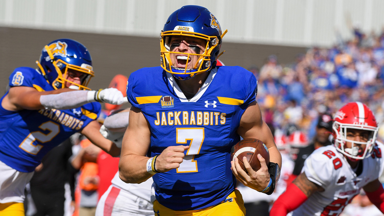 South Dakota State QB's Giant Arms Go Viral After Brutal Rejection