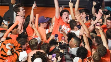 Duke Basketball Coaches Got Physical With Clemson Students To Protect Players During Court Storm