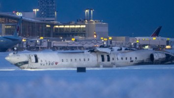 Delta Offering $30k To Passengers On Flight That Flipped Upside Down While Crash Landing