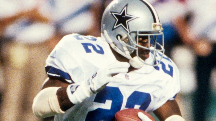 Cowboys RB Emmitt Smith