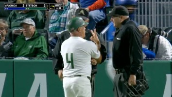 Florida Baseball Game Played Under Protest After Controversial New Rule Robs Stetson Of Crucial Run