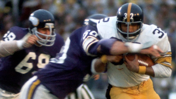 Steelers RB Franco Harris in Super Bowl IX