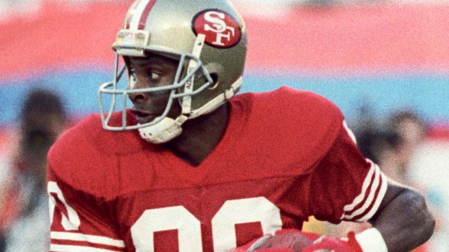 49ers WR Jerry Rice