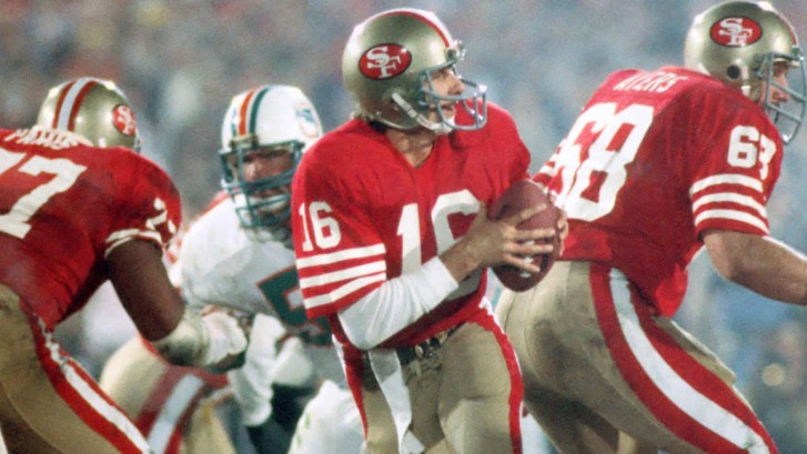 Joe Montana in Super Bowl XIX