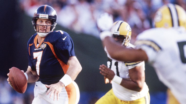 John Elway in Super Bowl XXXII