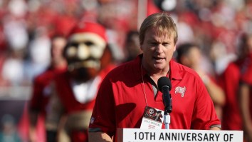 Buccaneers Welcome Jon Gruden Back To Ring Of Honor After Kicking Him Out