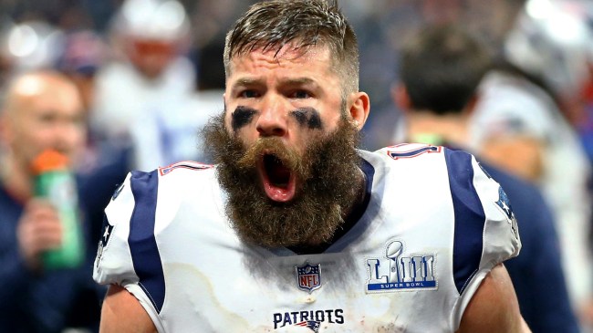 Patriots WR Julian Edelman in Super Bowl LIII