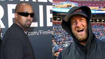 Kanye West, Wearing A Nazi T-Shirt, Fires Shots At Dave Portnoy, Who’s Facing Calls For Jail Time Over Crypto Activity