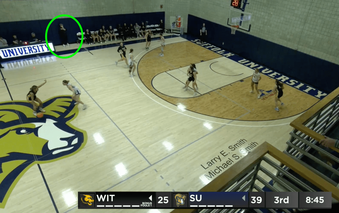 Kelly Cole Wentworth Women's Basketball