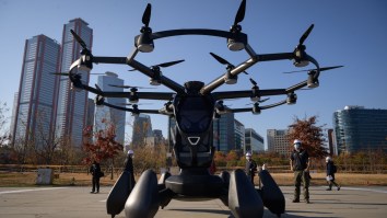 Flying Inside This Drone That Weighs Less Than A Motorcycle Looks Insanely Fun