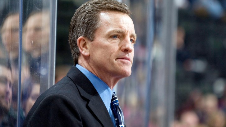 Team USA hockey coach Mark Johnson