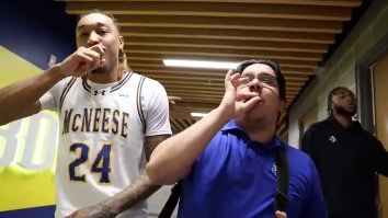 McNeese State Manager Has The Most Aura In College Basketball As Hype Tunnel Walk Goes Viral