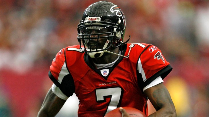 Falcons QB Michael Vick