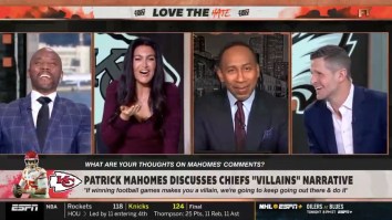 Molly Qerim Soaked Herself After Stephen A. Smith Compared Patrick Mahomes’ Reputation To His Own