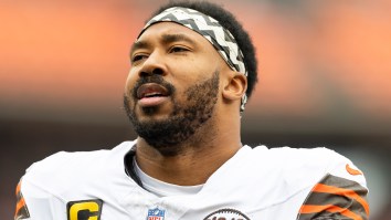 Cleveland Browns Fans Stage World’s Saddest Protest Outside Stadium After Myles Garrett Demands Trade