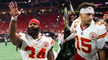 Patrick Mahomes Refused To Acknowledge Samaje Perine During Awkward Handshake Snub