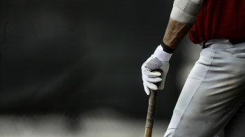 Insanely Jacked Dallas Baptist Slugger Flexes Massive Forearms After Cranking 440-Ft Bomb