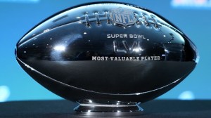 Super Bowl MVP trophy